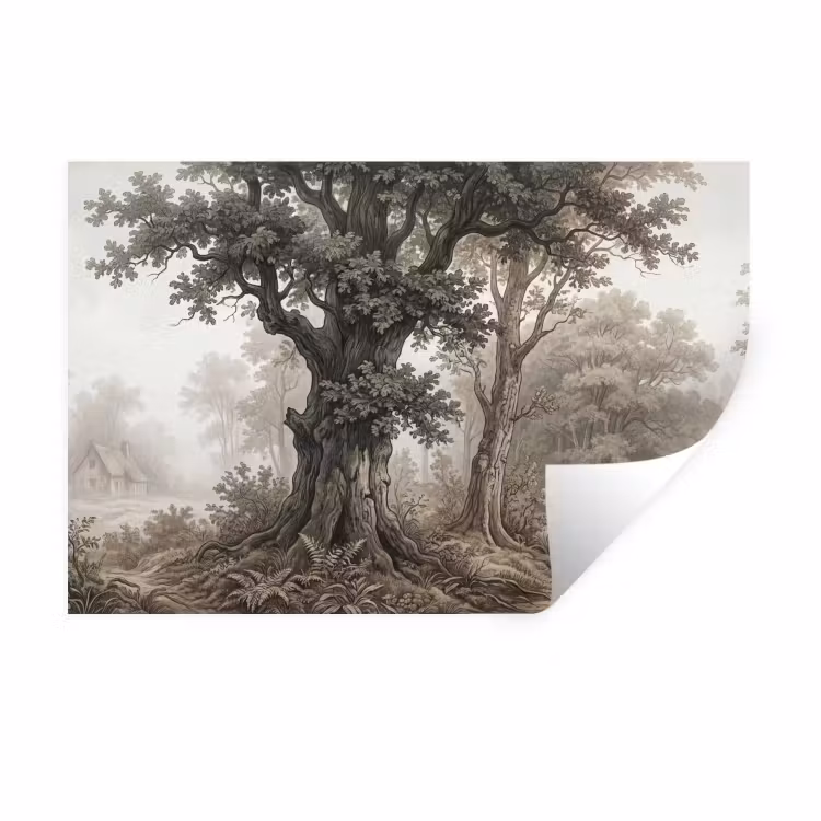 Muursticker - Natuur - Bos - Eik — 1