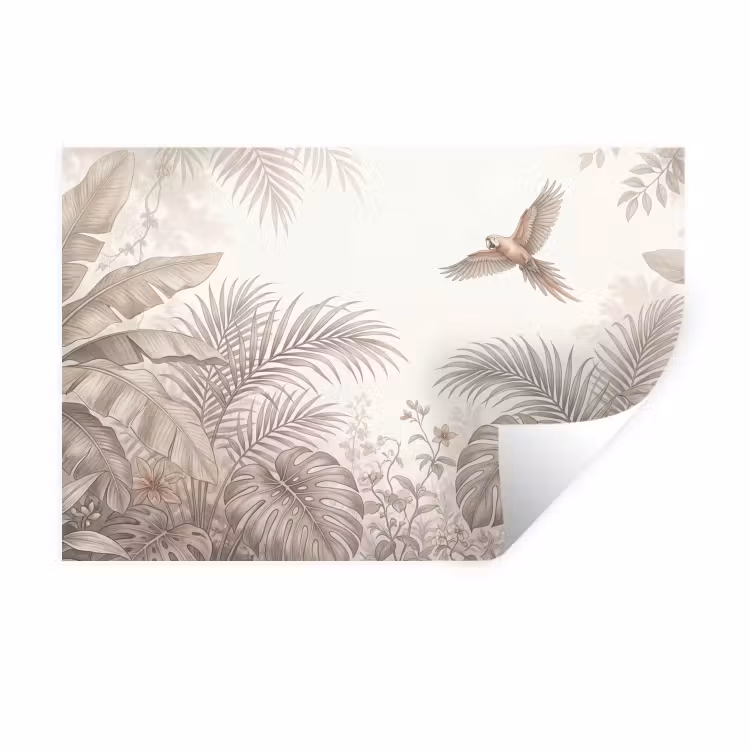 Muursticker - Papagaai - Jungle - Tropisch — 1