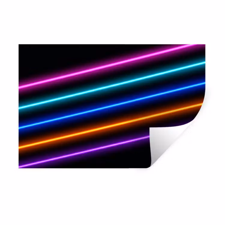 Muursticker - Esthetiek - Retro - Neon — 1