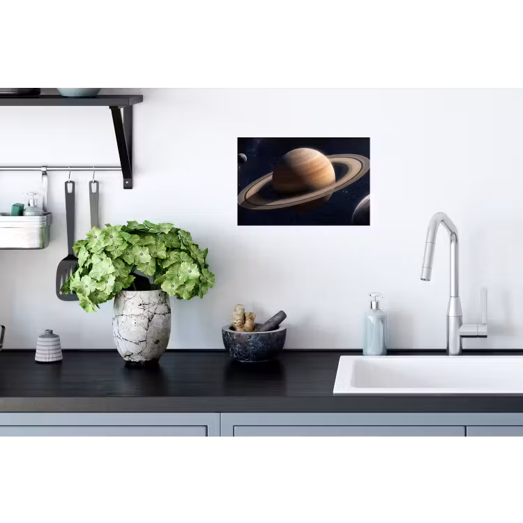 Muursticker - Planeten - Saturnus - Ruimte — 2