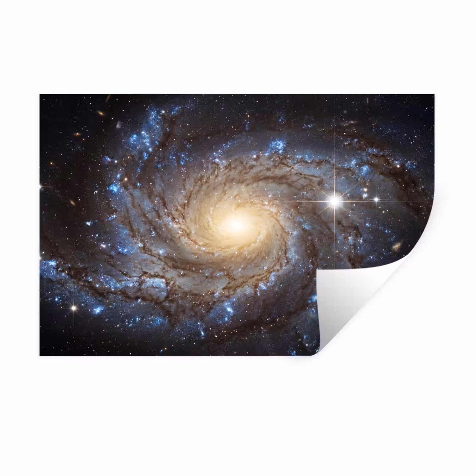 Muursticker - Kosmos - Sterrenstelsel - Donker — 1