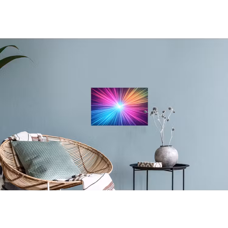 Muursticker - Abstract - Light - Burst - Modern - Colorful — 4