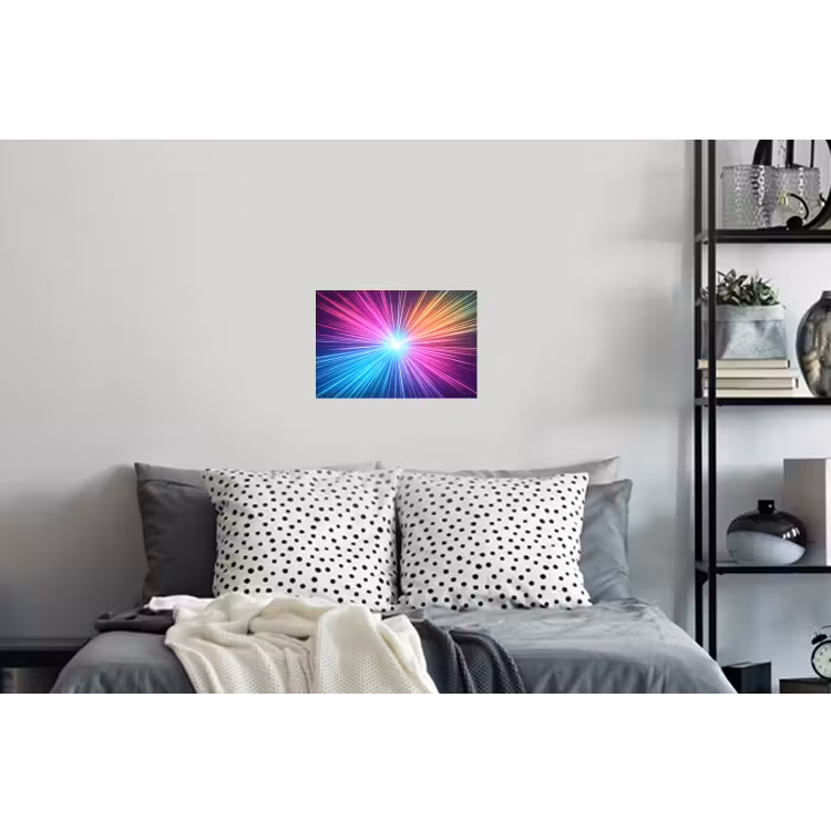 Muursticker - Abstract - Light - Burst - Modern - Colorful — 5