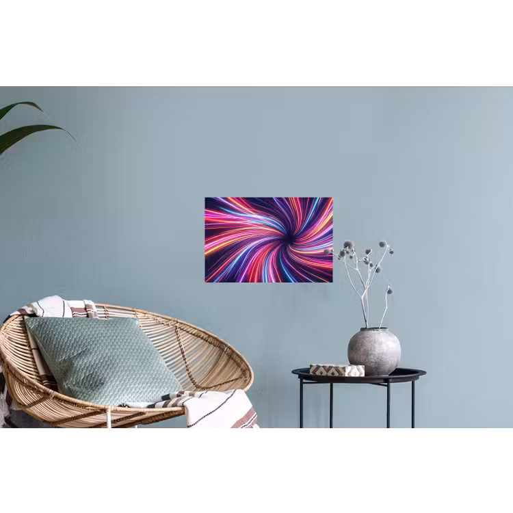 Muursticker - Abstract - Swirl - Futuristic - Neon — 4