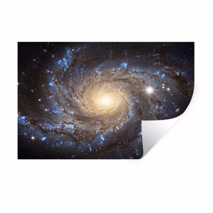 Muursticker - Kosmos - Sterrenstelsel - Donker — 1