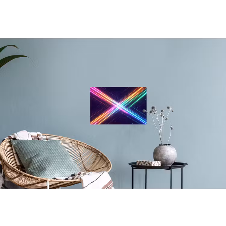 Muursticker - Kruisen - Lasterstralen - Neon — 4