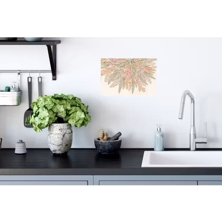 Muursticker - Botanisch - Aquarel - Kleurrijk — 2