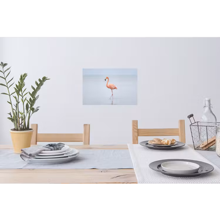 Muursticker - Flamingo - Zee - Roze — 3