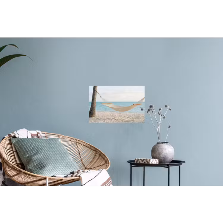 Muursticker - Hangmat - Strand - Wit — 4