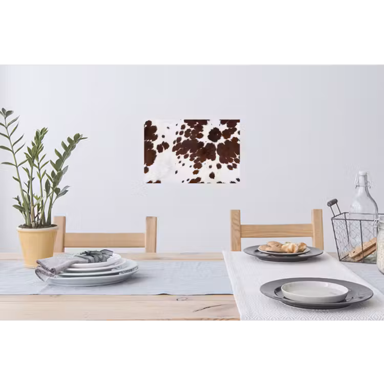Muursticker - Koeienhuid - Klassiek - Bruin — 3