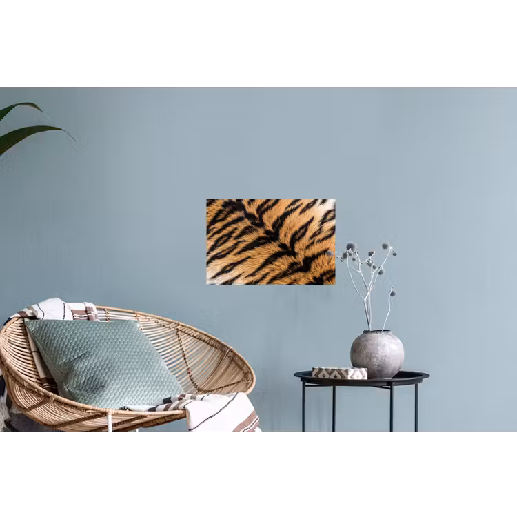 Muursticker - Realistisch - Tijgervacht - Zwart — 4