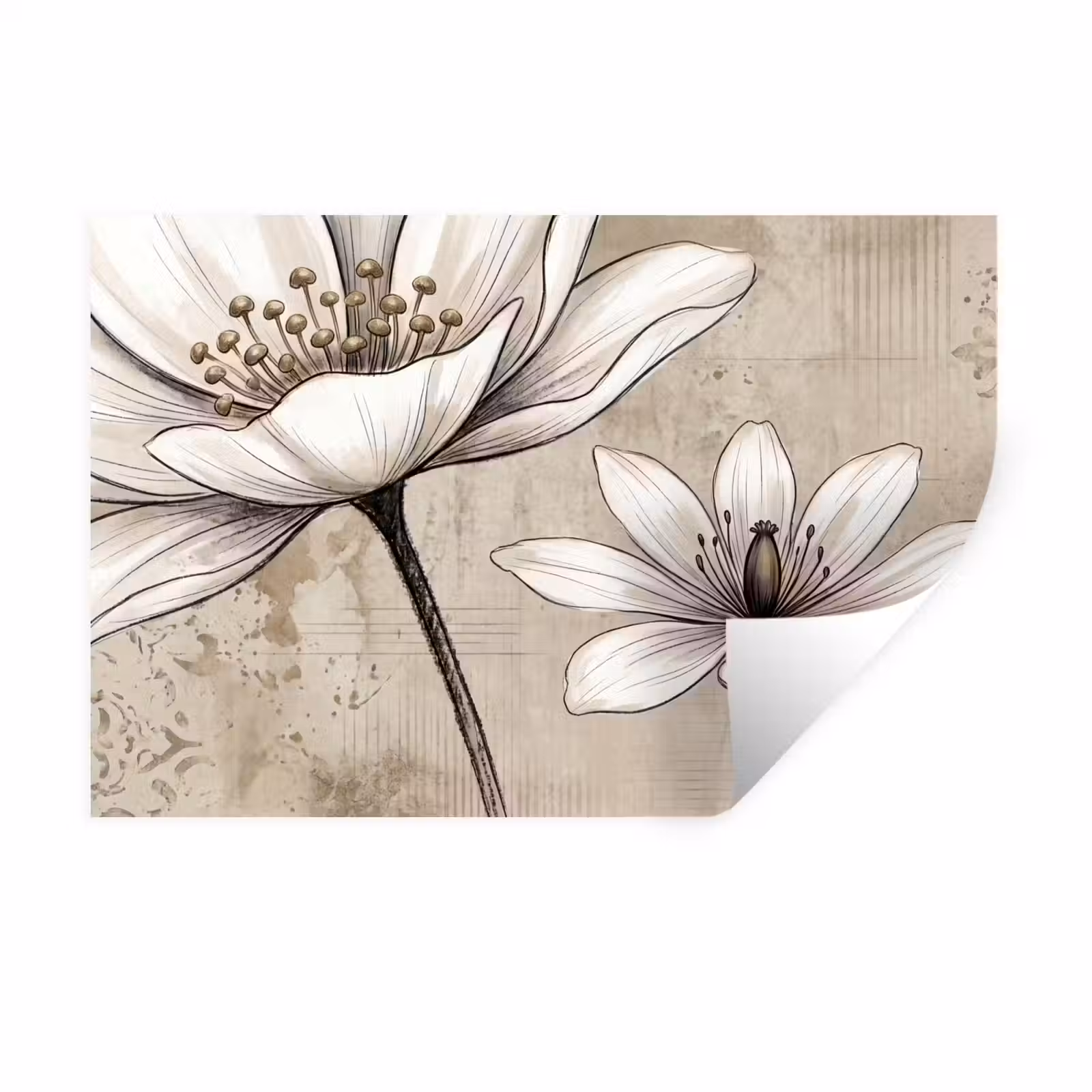 Muursticker - Modern - Design - Wit — 1