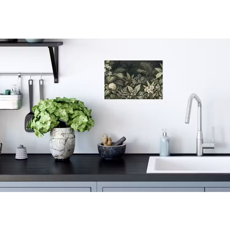 Muursticker - Jungle - Bladeren - Botanisch - Groen — 2