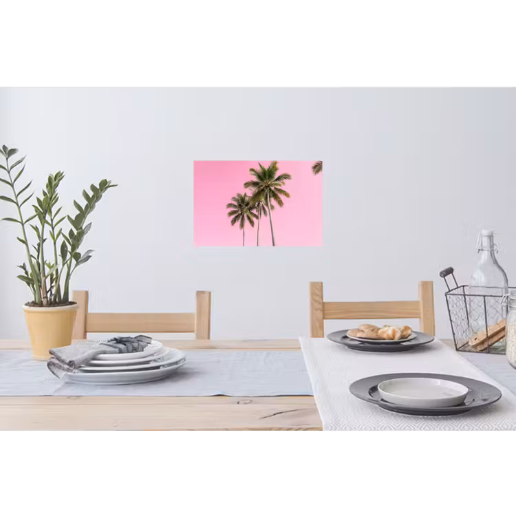 Muursticker - Palmboom - Tropisch - Pink — 3