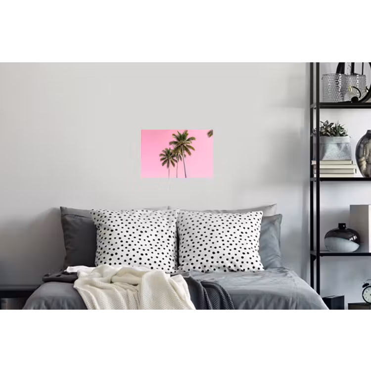 Muursticker - Palmboom - Tropisch - Pink — 5
