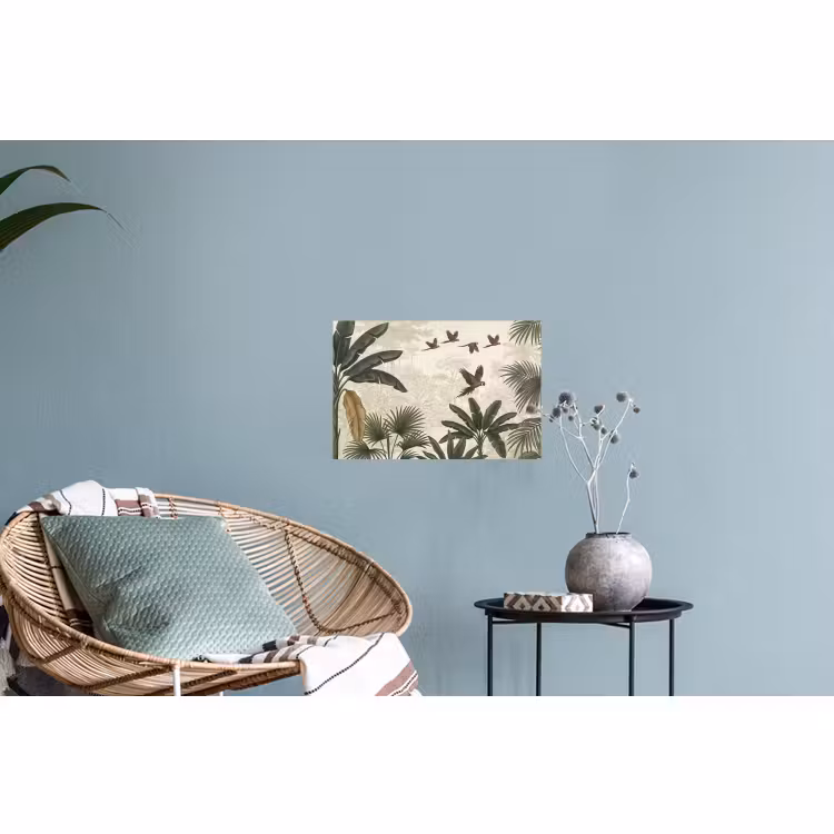 Muursticker - Papagaaien - Jungle - Tropisch - Green — 4