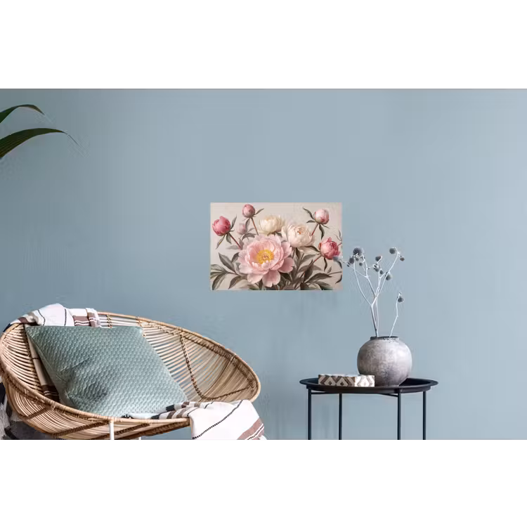 Muursticker - Pioenrozen - Boeket - Roze — 4