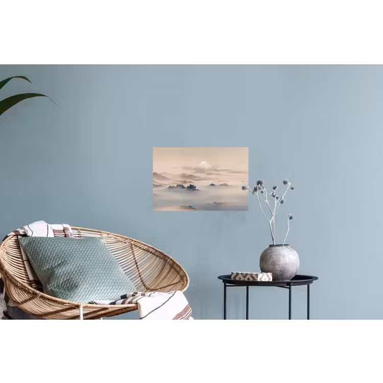 Muursticker - Japans - Landschap - Beige — 4