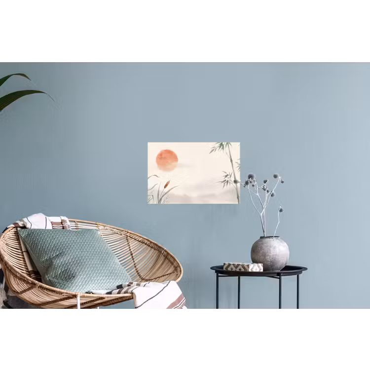 Muursticker - Minimalistisch - Bamboe - Groen — 4