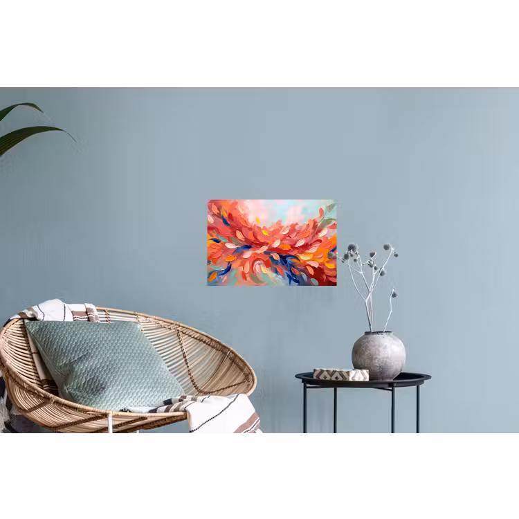 Muursticker - Bloemen - Abstract - Kunst - Modern — 4