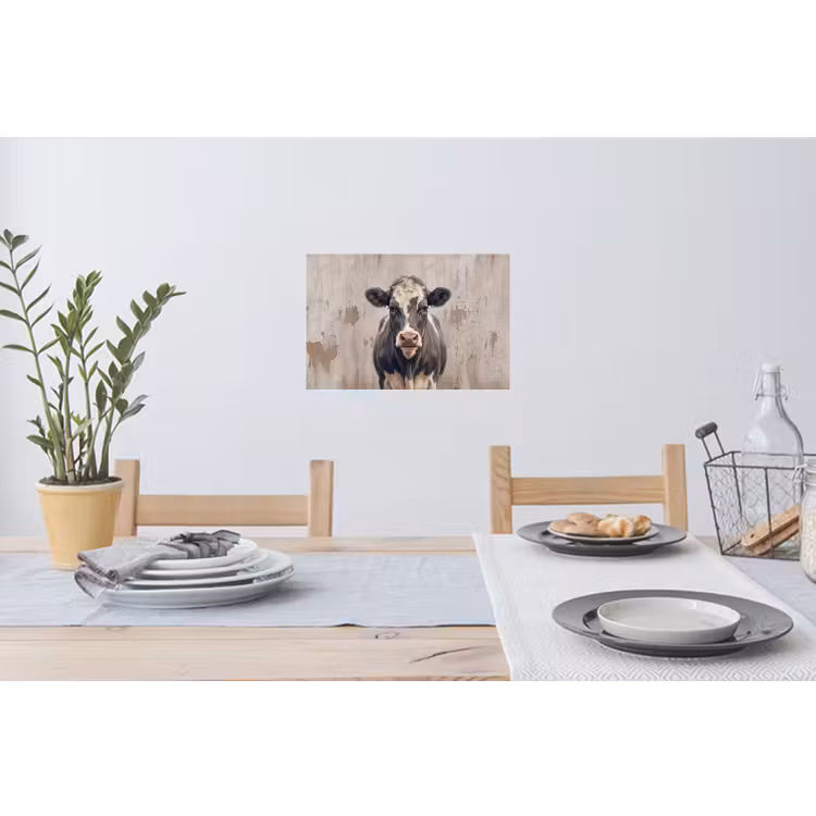 Muursticker - Koe - Portret - Dieren - Modern — 3