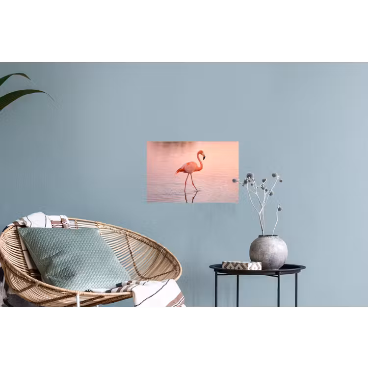 Muursticker - Flamingo - Water - Roze — 4