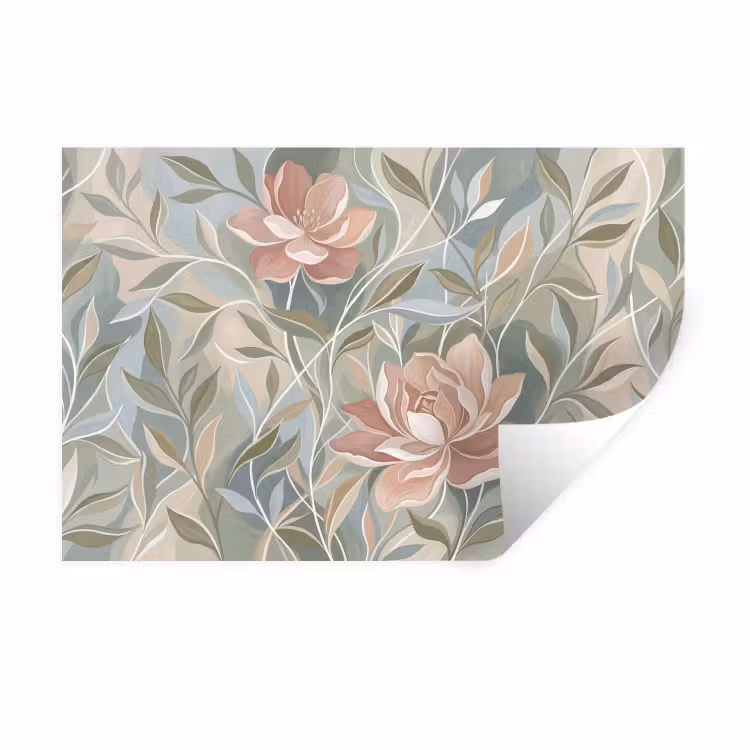 Muursticker - Elegant - Romantiek - Roze — 1