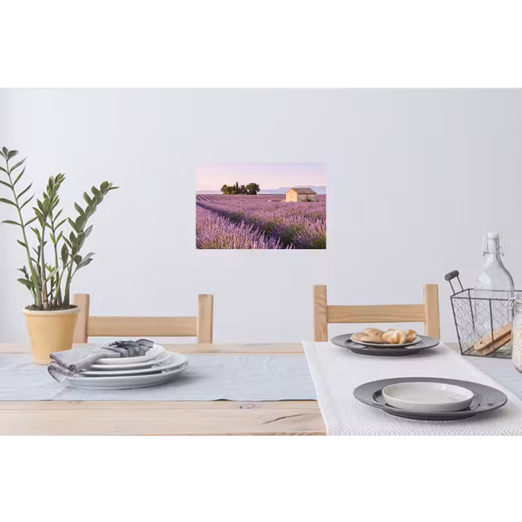 Muursticker - Lavendel - Landschap - Sereen - Paars — 3