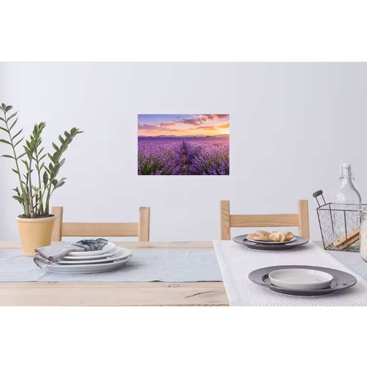 Muursticker - Lavendel - Veld - Natuur - Paars — 3