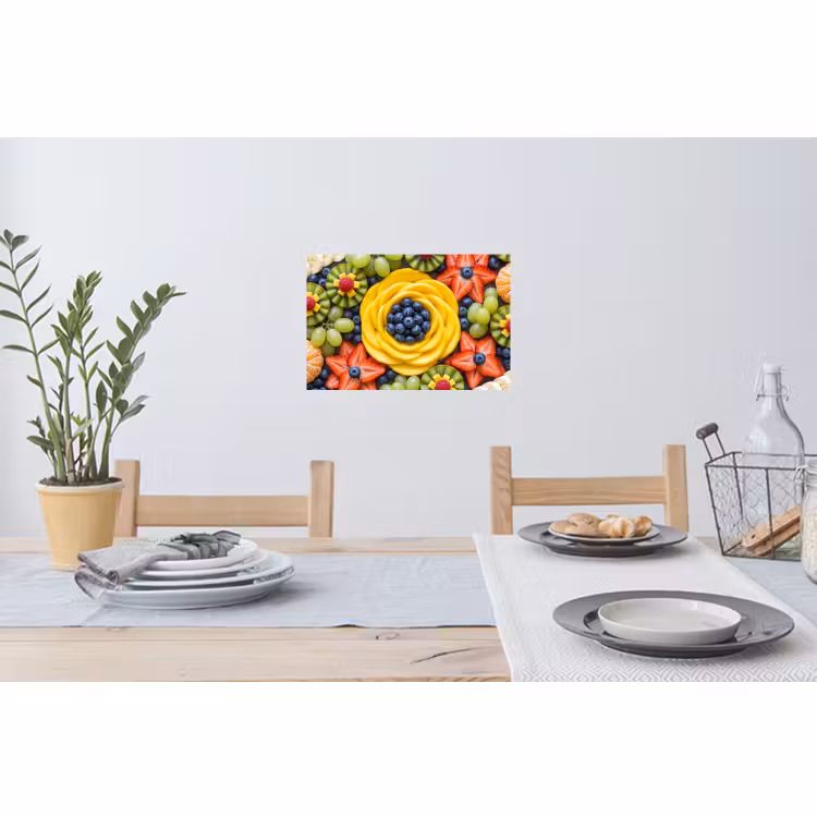 Muursticker - Fruit - Arrangement - Gezond - Kleurrijk - Eten — 3