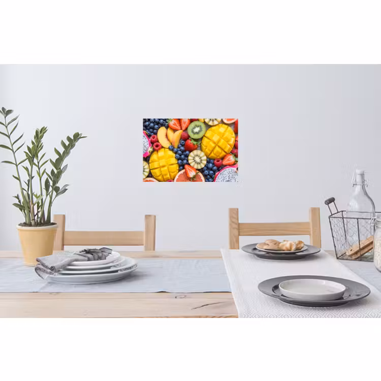 Muursticker - Fruit - Versneden - Kleurrijk - Eten - Gezond — 3