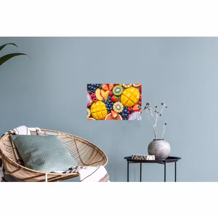 Muursticker - Fruit - Versneden - Kleurrijk - Eten - Gezond — 4