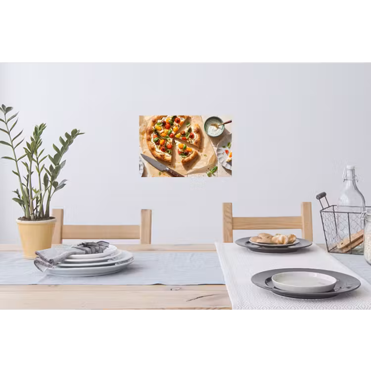Muursticker - Eten - Tomaten - Basilicum - Maaltijd - Vers — 3