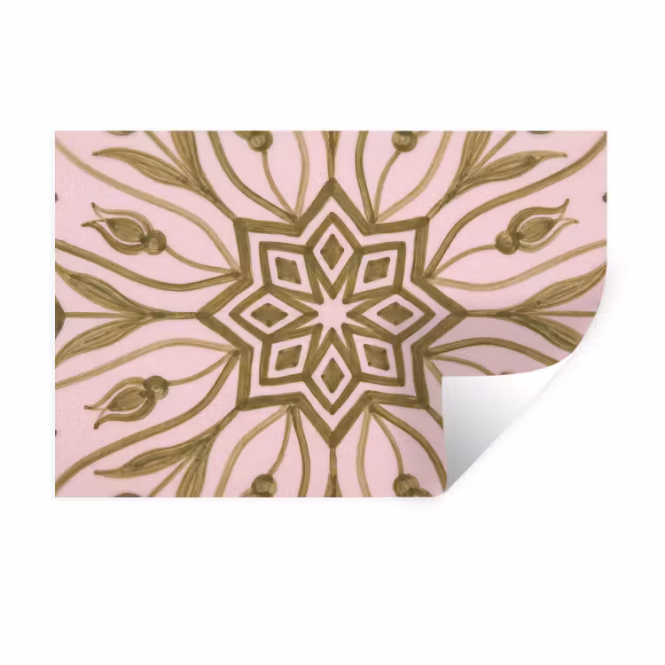 Muursticker - Patroon - Mandala - Decoratie - Abstract - Groen — 1
