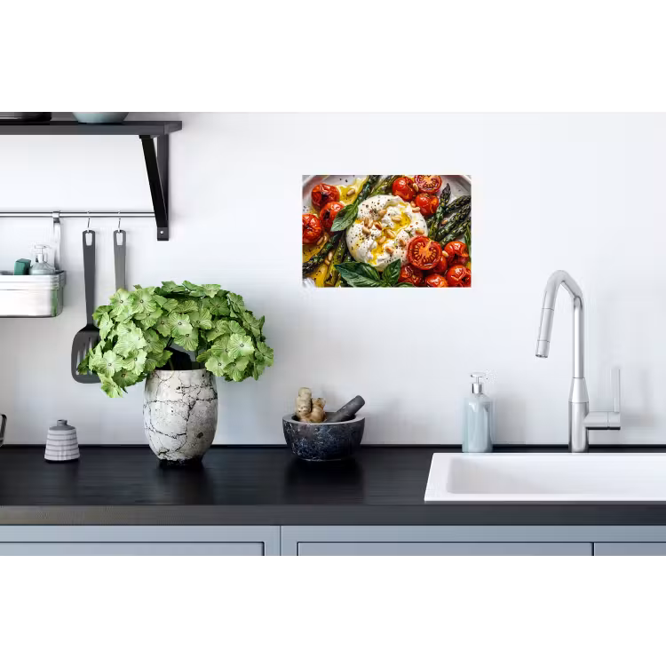 Muursticker - Eten - Groenten - Kaas - Modern - Vers — 2