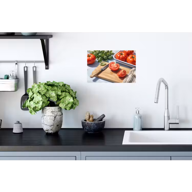 Muursticker - Eten - Keuken - Ingrediënten - Stillleven - Rood — 2