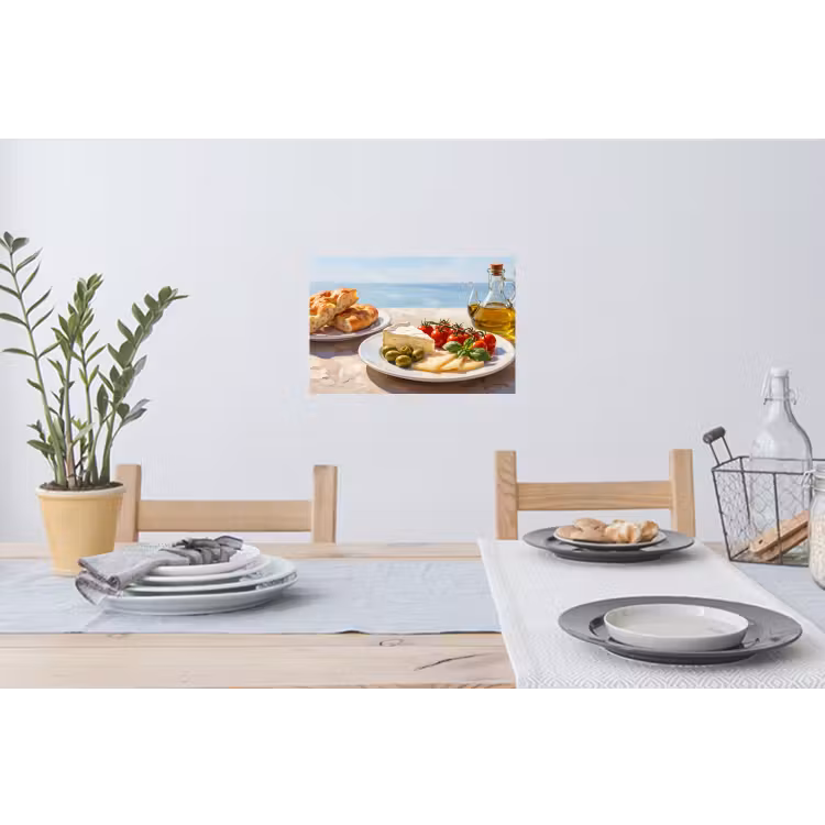 Muursticker - Eten - Middellandse Zee - Natuur - Geschilderd — 3
