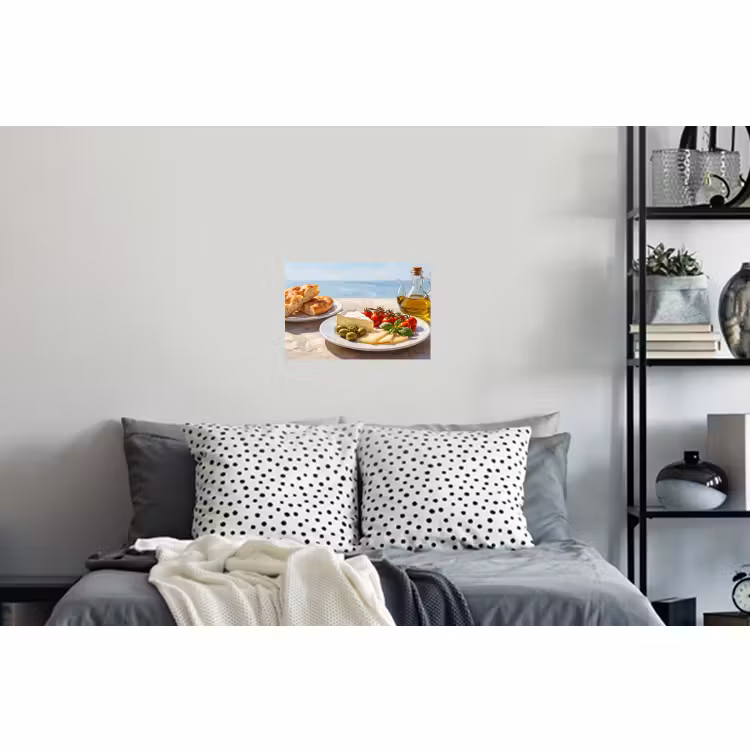 Muursticker - Eten - Middellandse Zee - Natuur - Geschilderd — 5