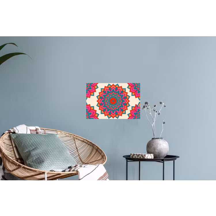 Muursticker - Mandala - Patroon - Abstract - Kleurrijk - Modern — 4