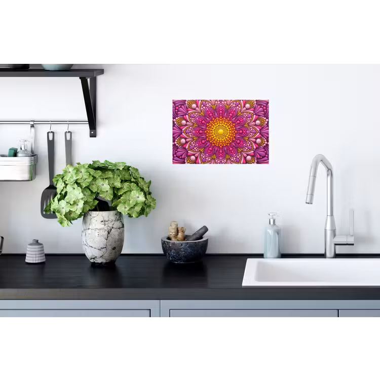 Muursticker - Patroon - Stippen - Abstract - Kleurrijk — 2