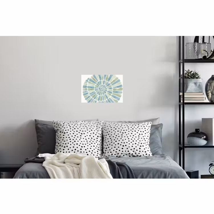 Muursticker - Abstract - Spiraal - Patroon - Modern - Blauw-Groen — 5