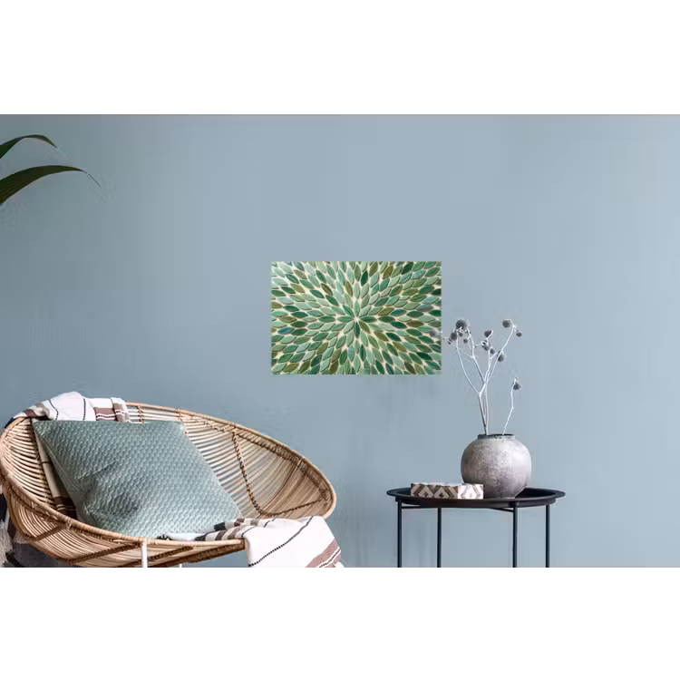 Muursticker - Patroon - Blad - Groen - Abstract — 4