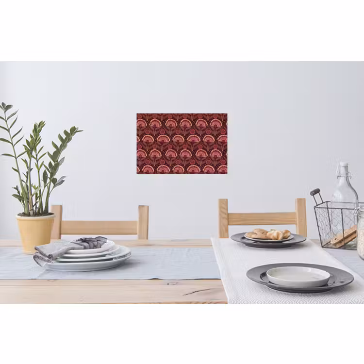 Muursticker - Antiek - Bloemen - Kleurrijk — 3
