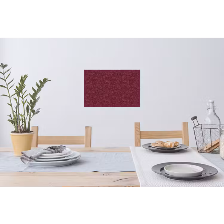 Muursticker - Bladeren - Patroon - Paars — 3