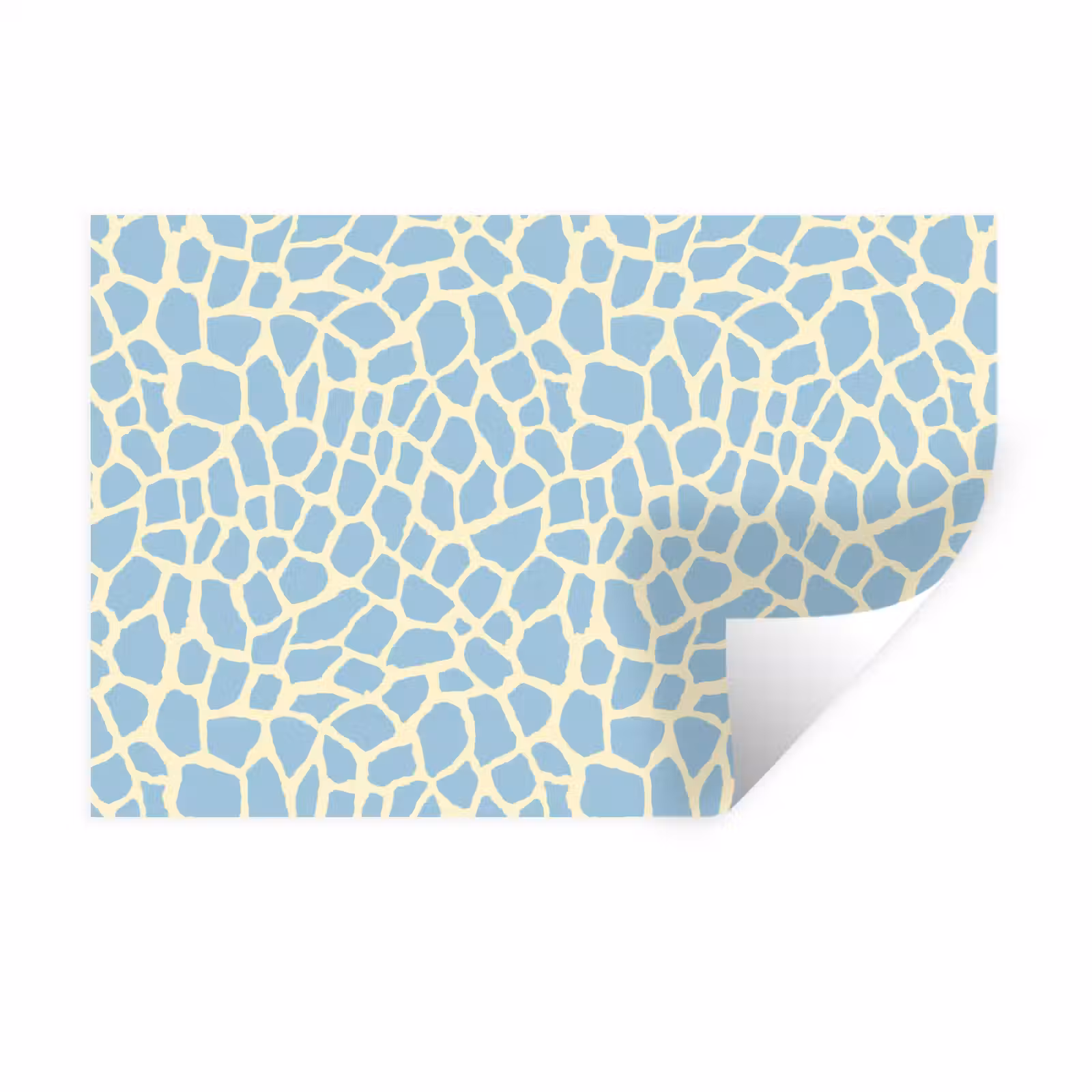 Muursticker - Giraf - Modern - Blauw — 1