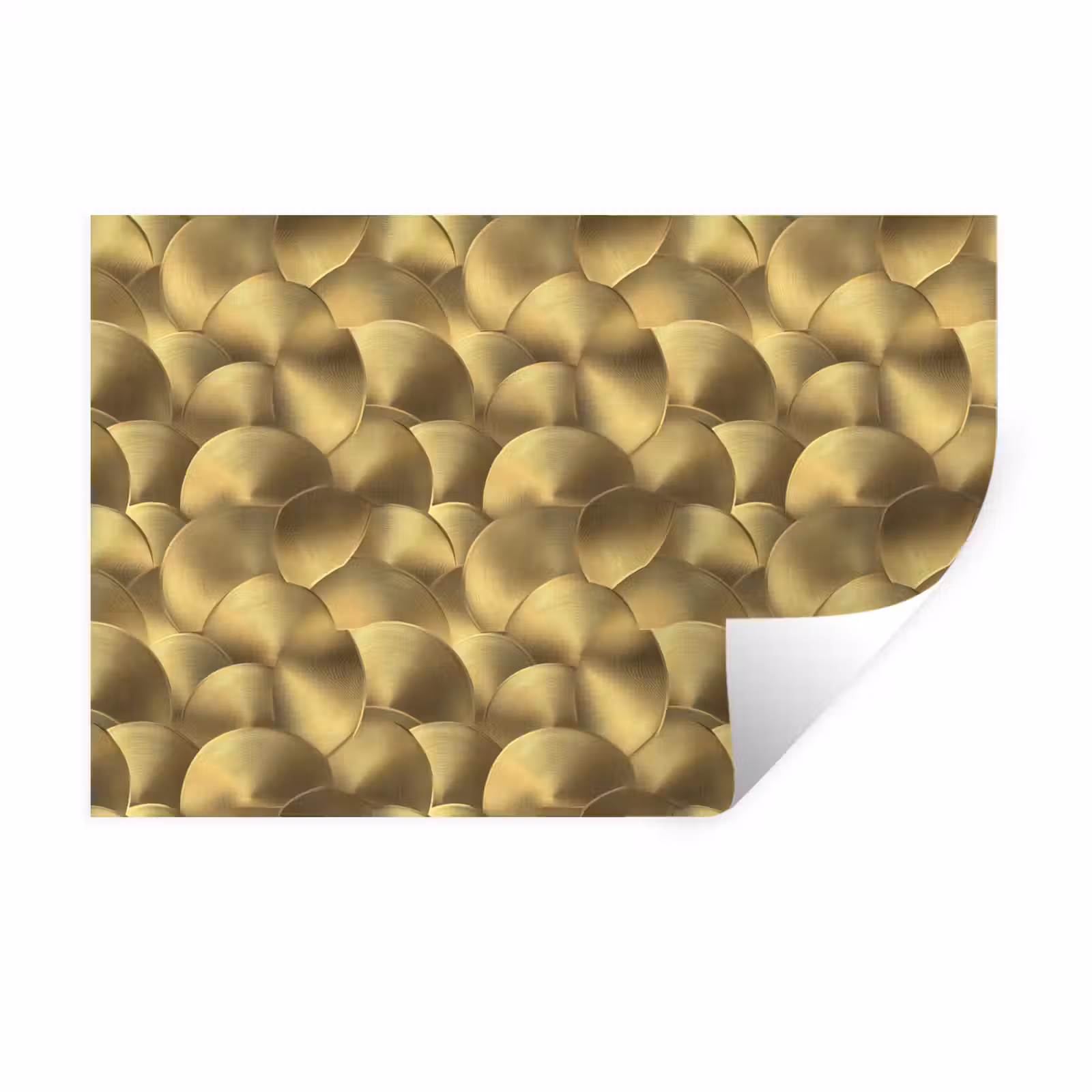 Muursticker - Modern - Cirkel - Goud — 1