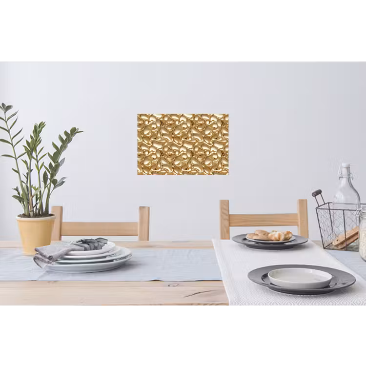 Muursticker - Abstract - Modern - Goud — 3