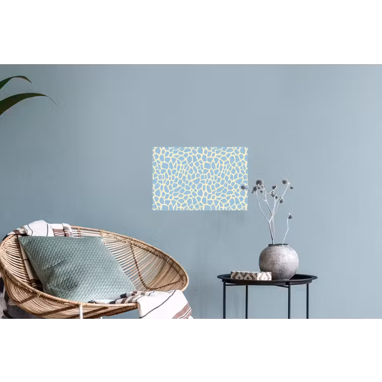 Muursticker - Giraf - Modern - Blauw — 4