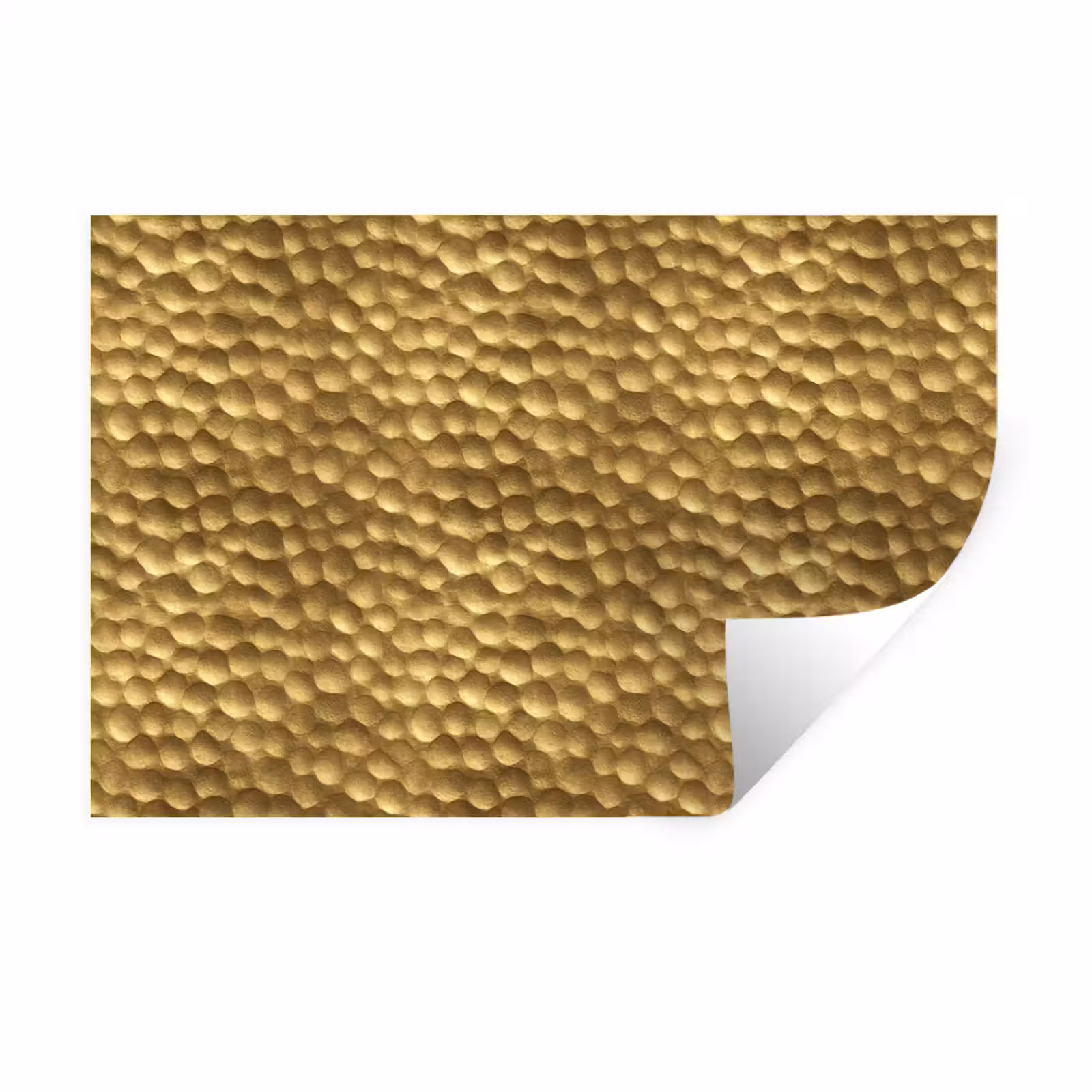 Muursticker - Metaal - Dynamisch - Goud — 1