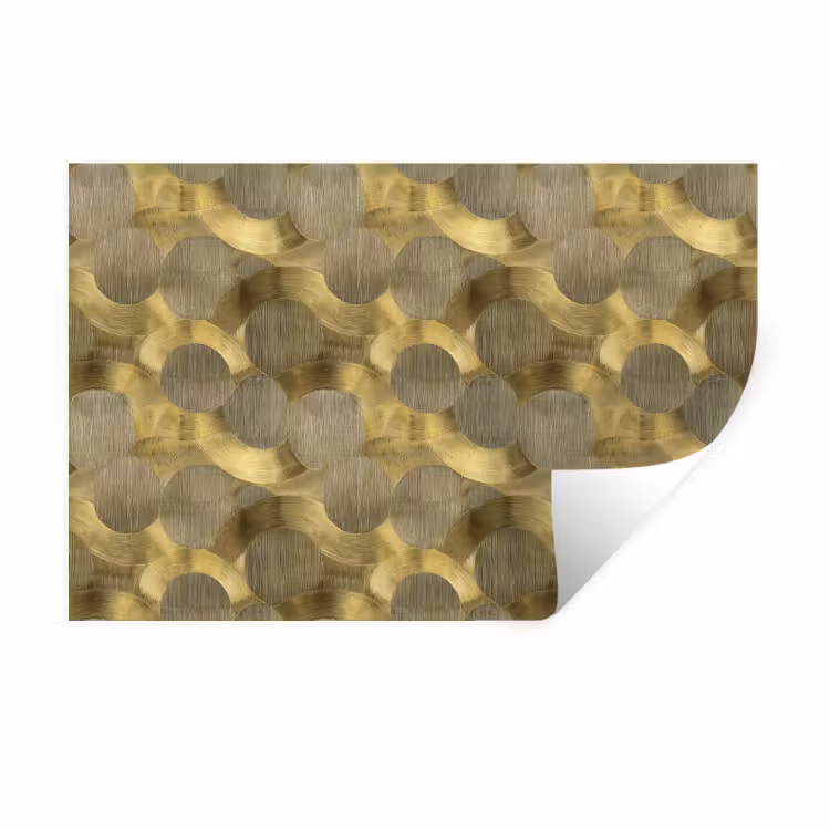 Muursticker - Modern - Geometrisch - Goud — 1